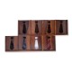 Wood Neck Tie Storage Display Box