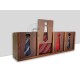 Wood Neck Tie Storage Display Box